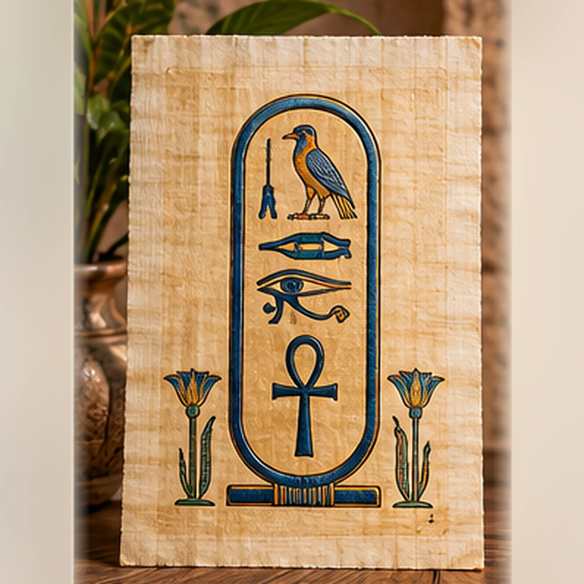 Papyrus Cartouche with Name